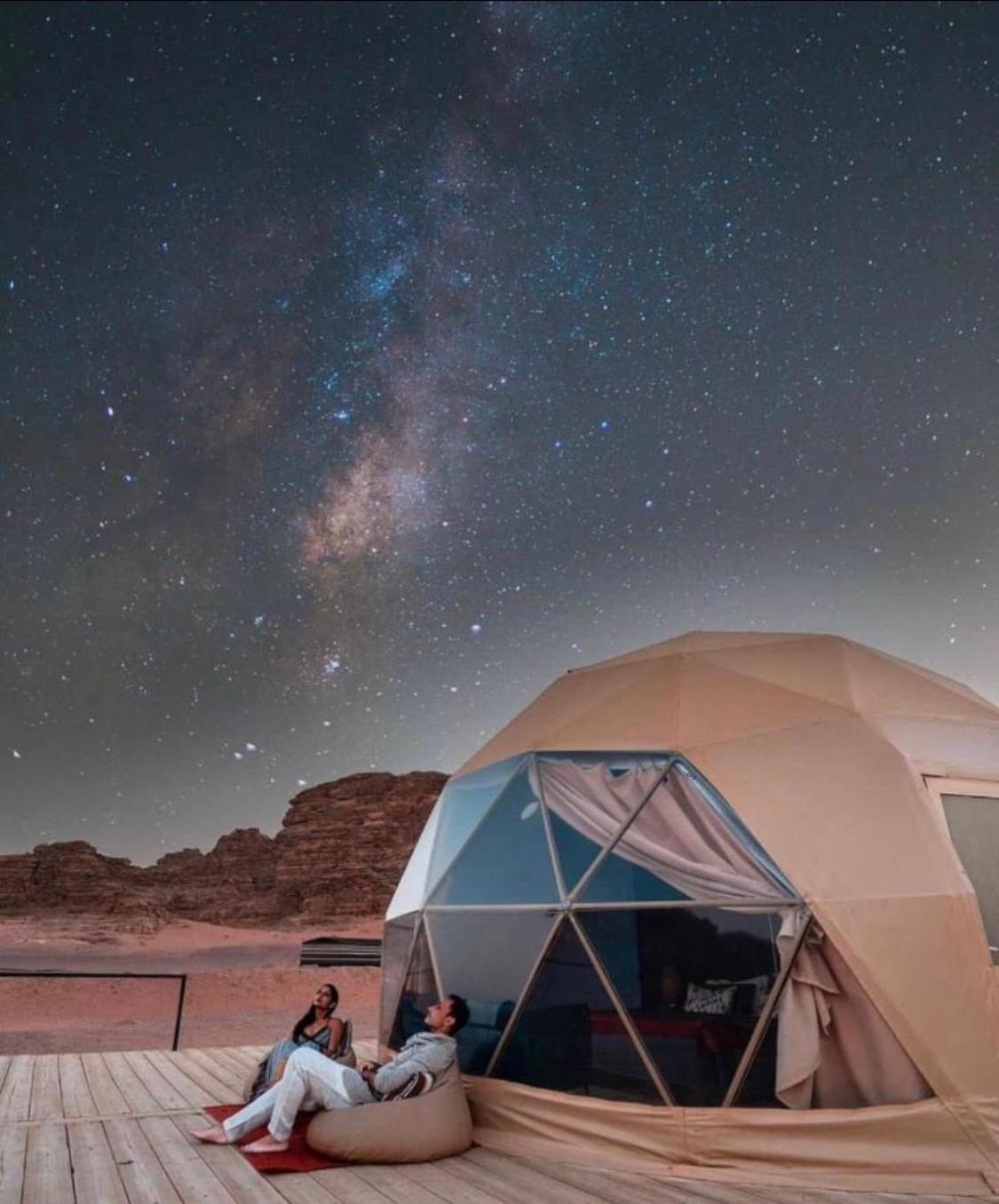 Abdullah Luxury Camp Lejlighed Wadi Rum Eksteriør billede