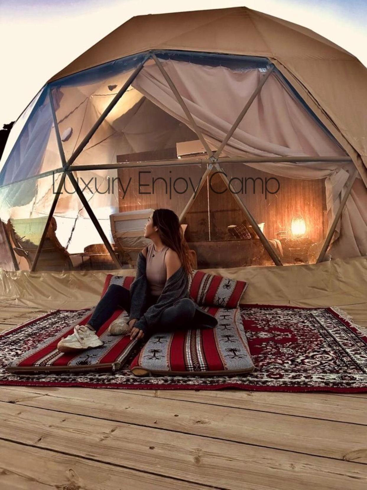 Abdullah Luxury Camp Lejlighed Wadi Rum Eksteriør billede