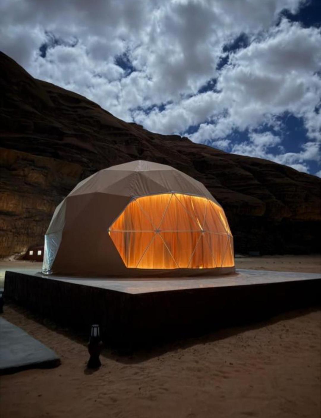 Abdullah Luxury Camp Lejlighed Wadi Rum Eksteriør billede